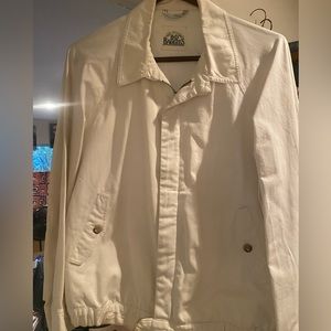 VINTAGE B•D Baggies White Jacket - Small - RETRO
